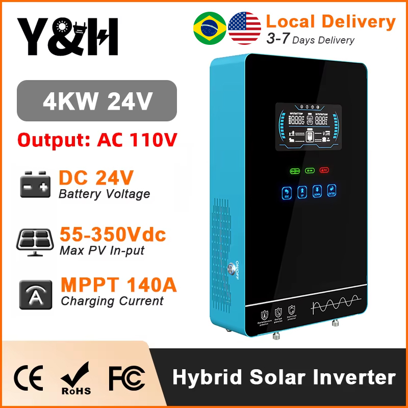 Drone Solar Charger - Y&H 4 кВт гибридный солнечный инвертор